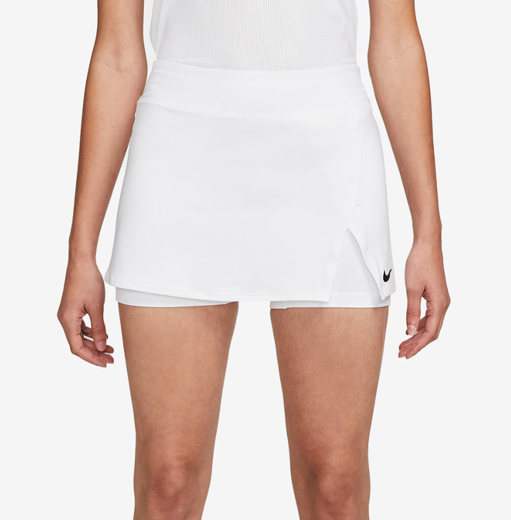 NIKE Women's Court Dri-FIT Victory Tennis Skort XL White Standard Fit NWT